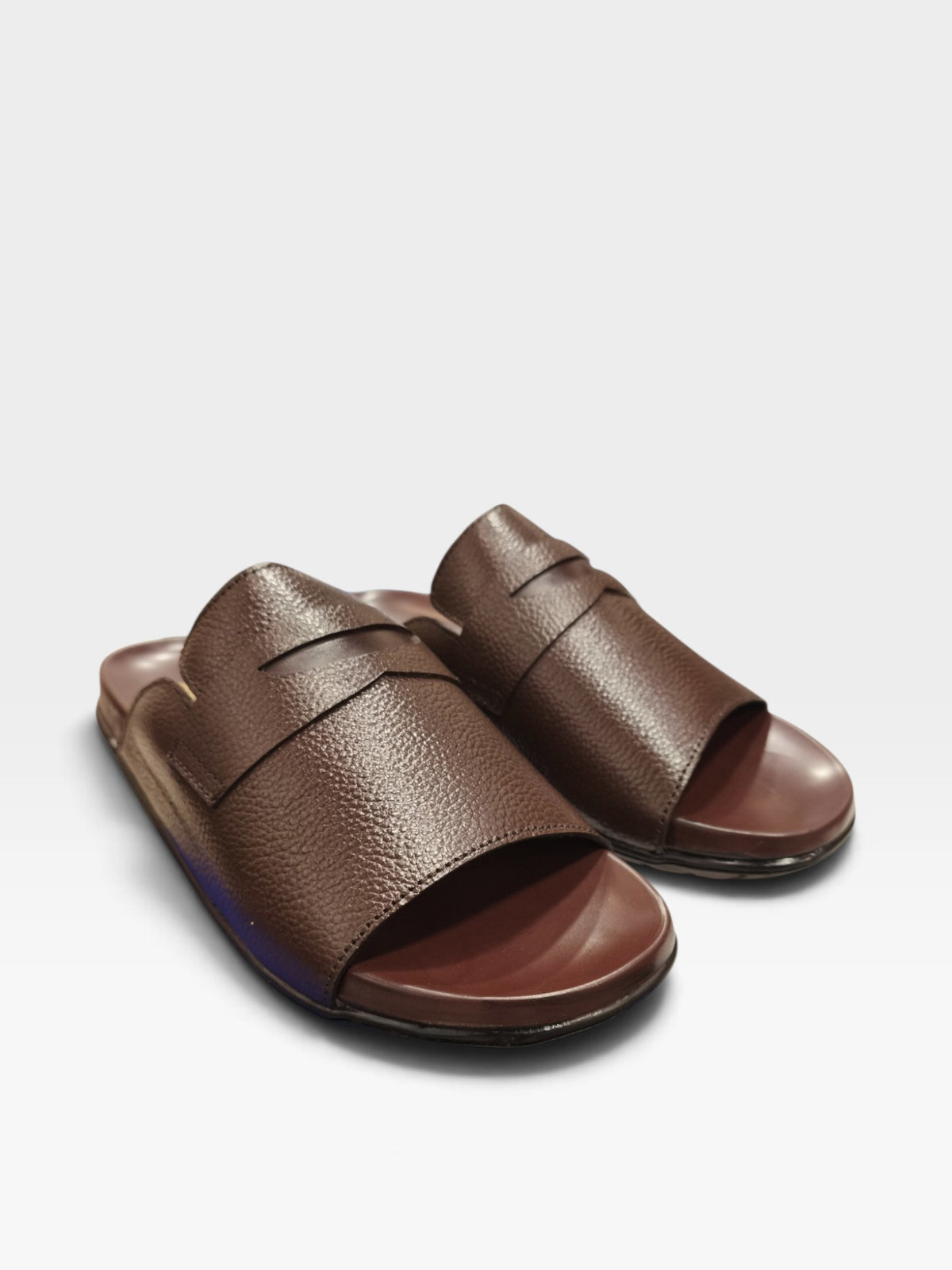 Paw Leather Slippers -K2613