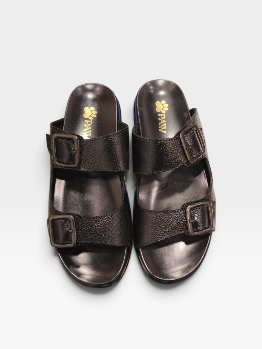 PAW Double Buckle Slippers-K2615