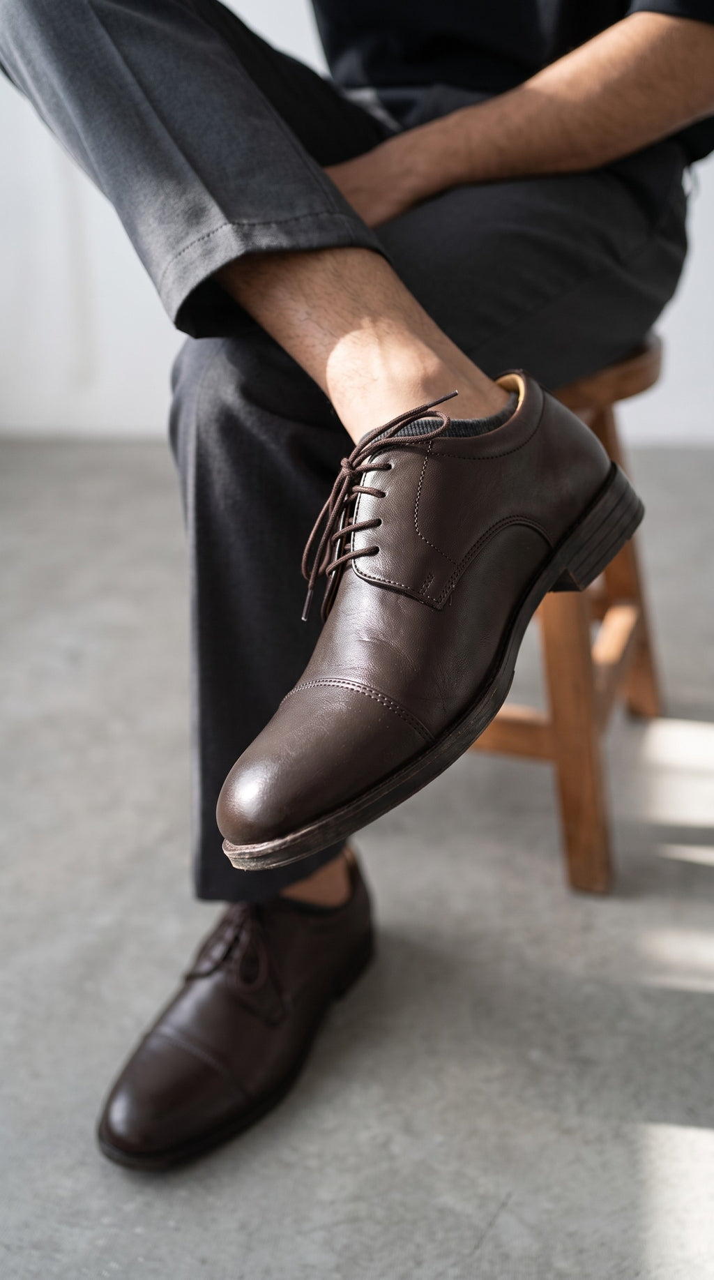 Classic Laceup Oxford Shoes-A1903
