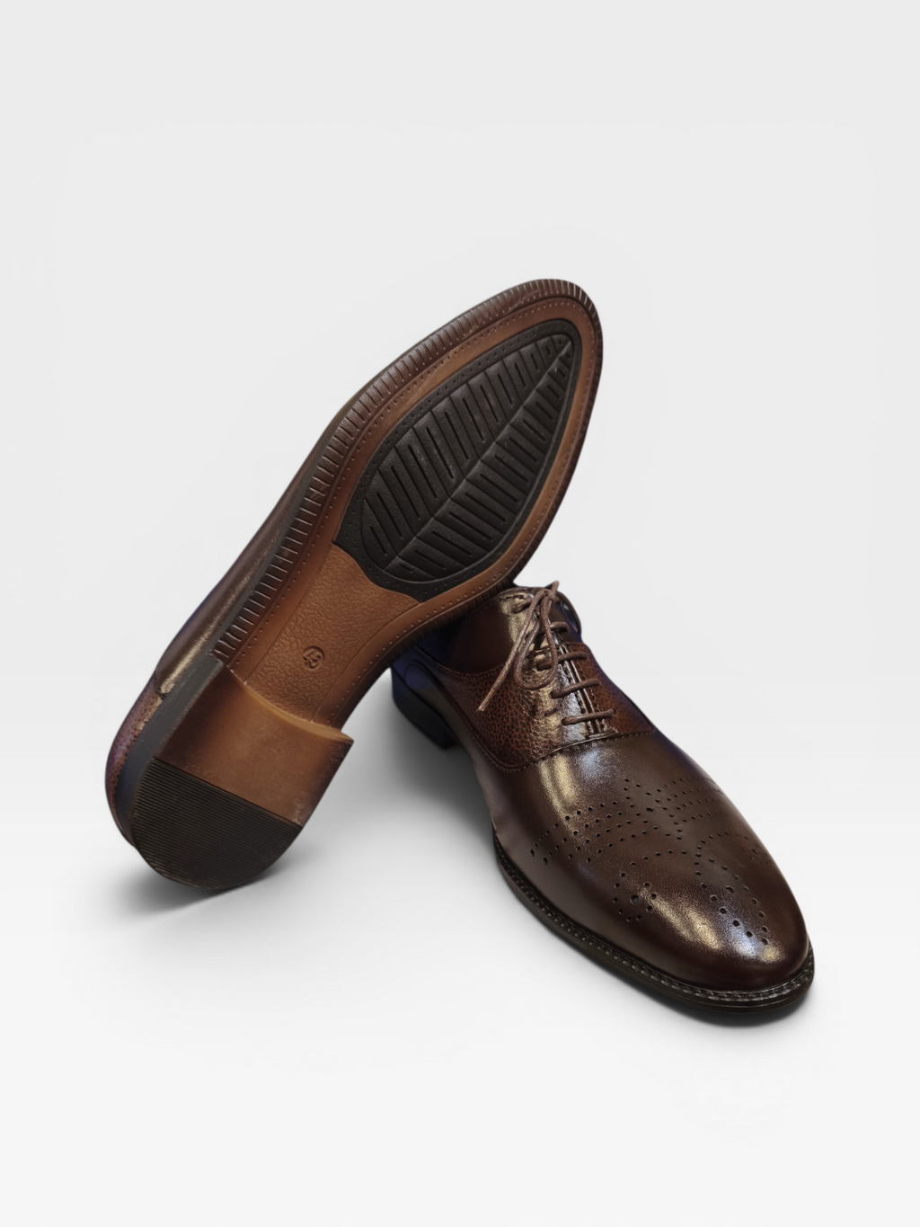 Desole Semi Brogue Dress Shoes-K70001