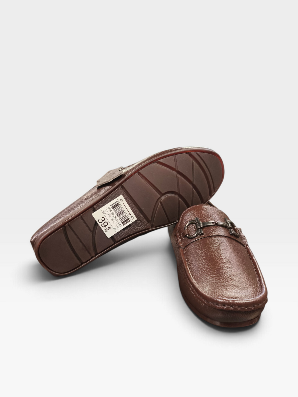 "Paw" Medicated Leather Loafers-P2083