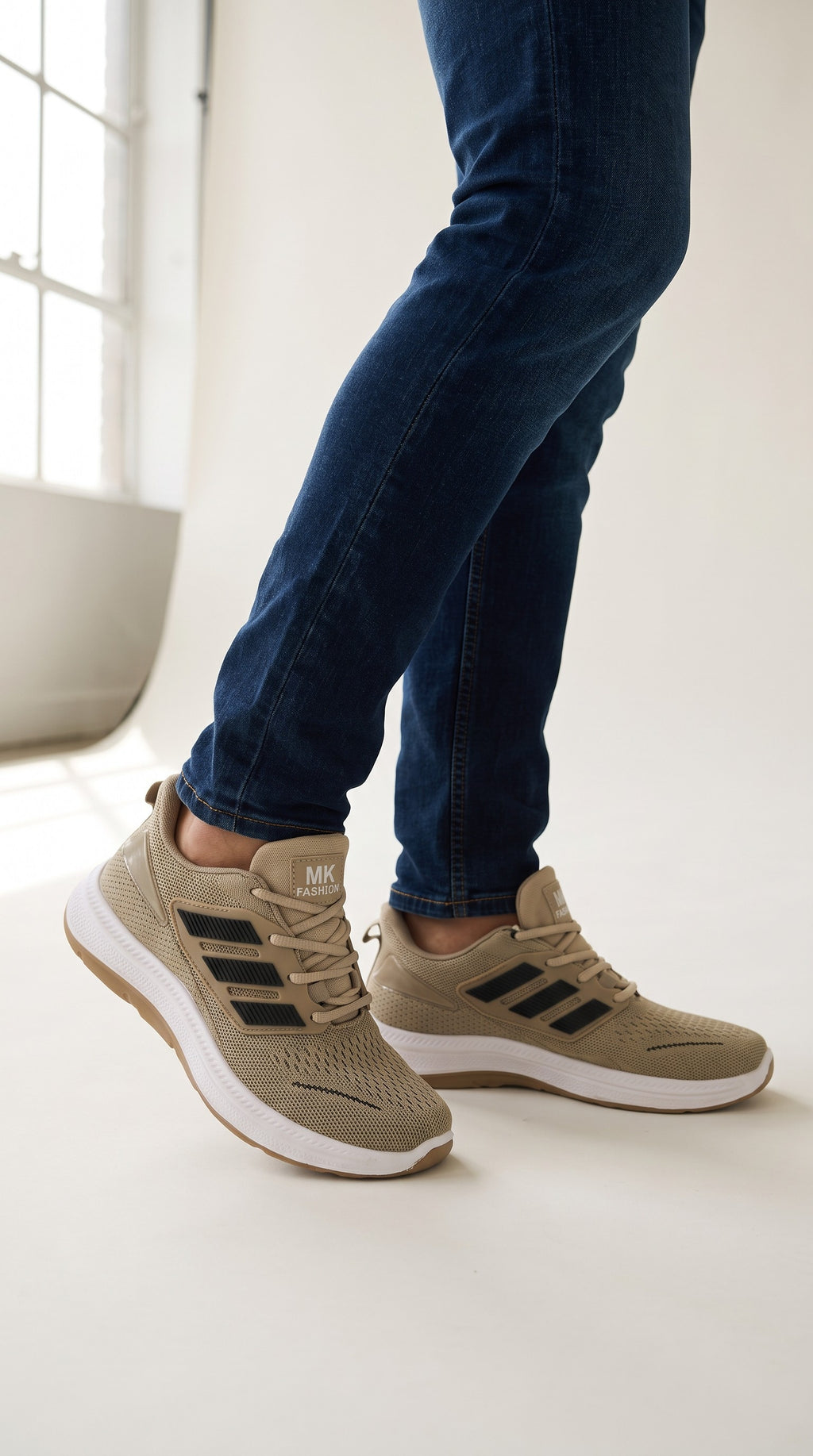 Grip Sole Casual Shoes- Mk58
