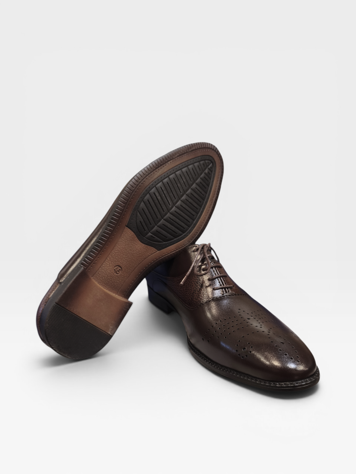 Desole Semi Brogue Dress Shoes-K70001
