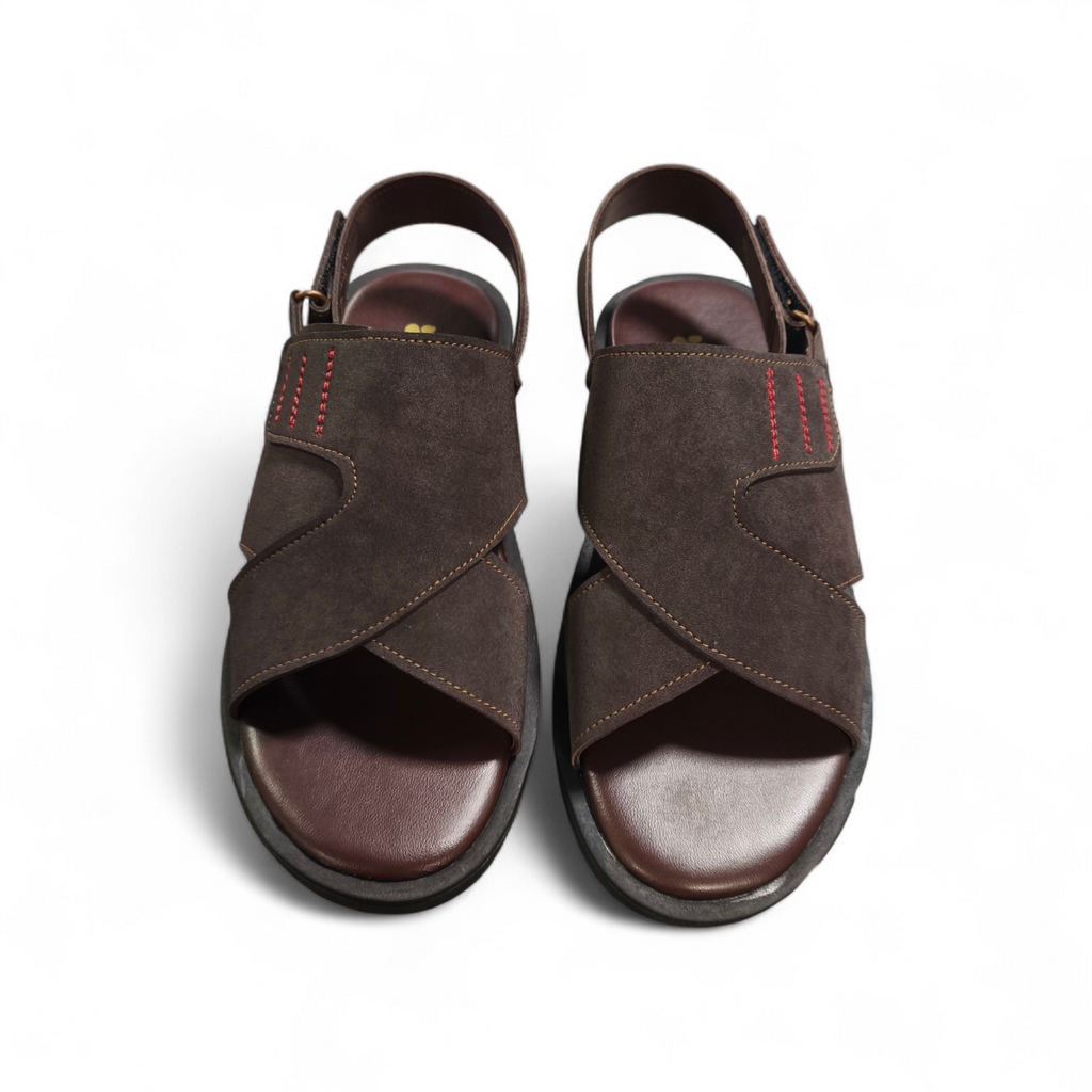 PAW NUBUCK SANDALS