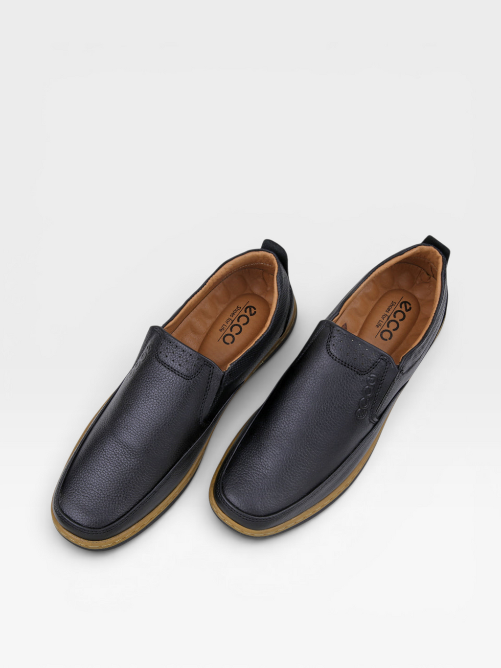 Premium Leather Ecco Medicated Shoe-2071
