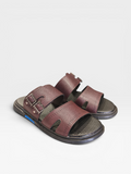 Double Buckle Slippers-W517