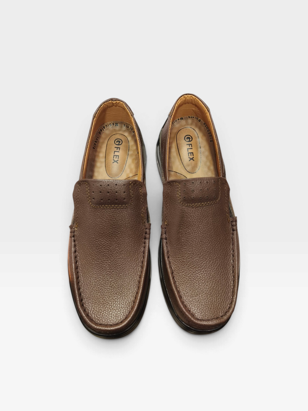 Gflex Leather Medicated Slipon -M6150
