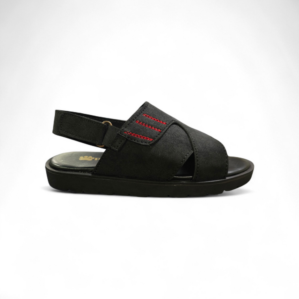 PAW NUBUCK SANDALS