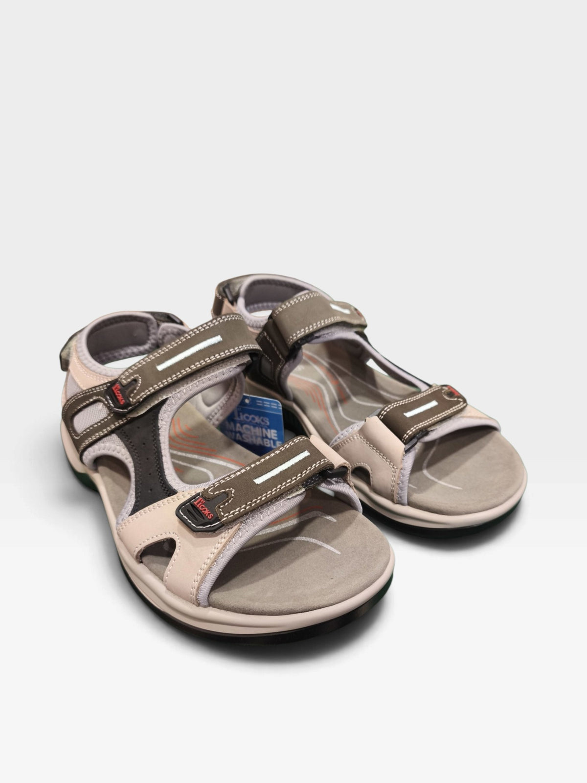 1stlook Leather Sports Sandal-9898