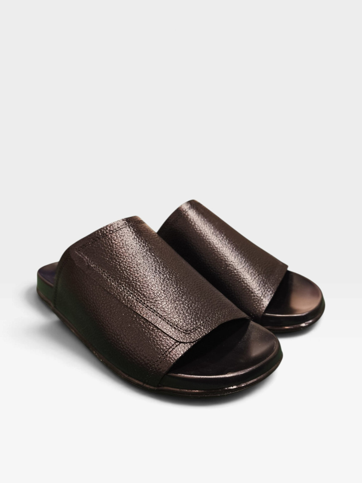 Paw Leather Slippers -K3906