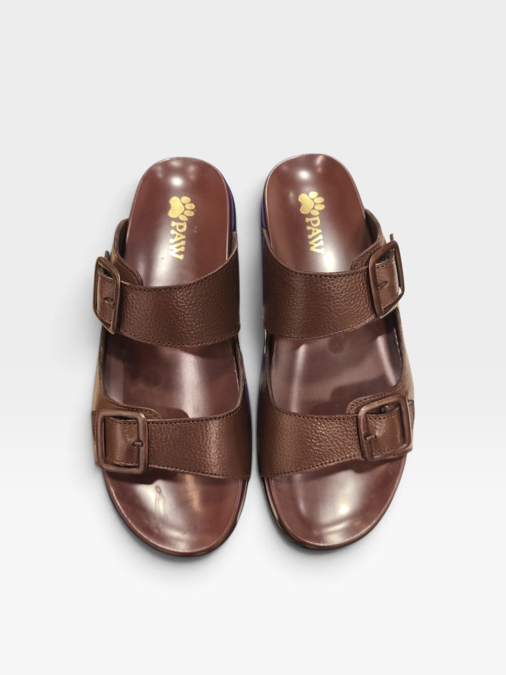 PAW Double Buckle Slippers-K2615