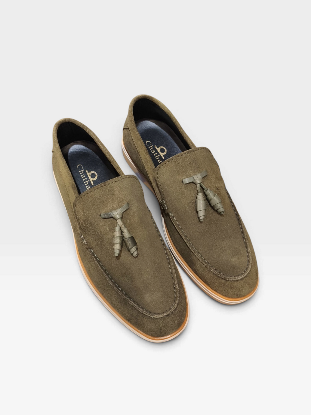 Chatham Suede Tassel Loafers-k89014