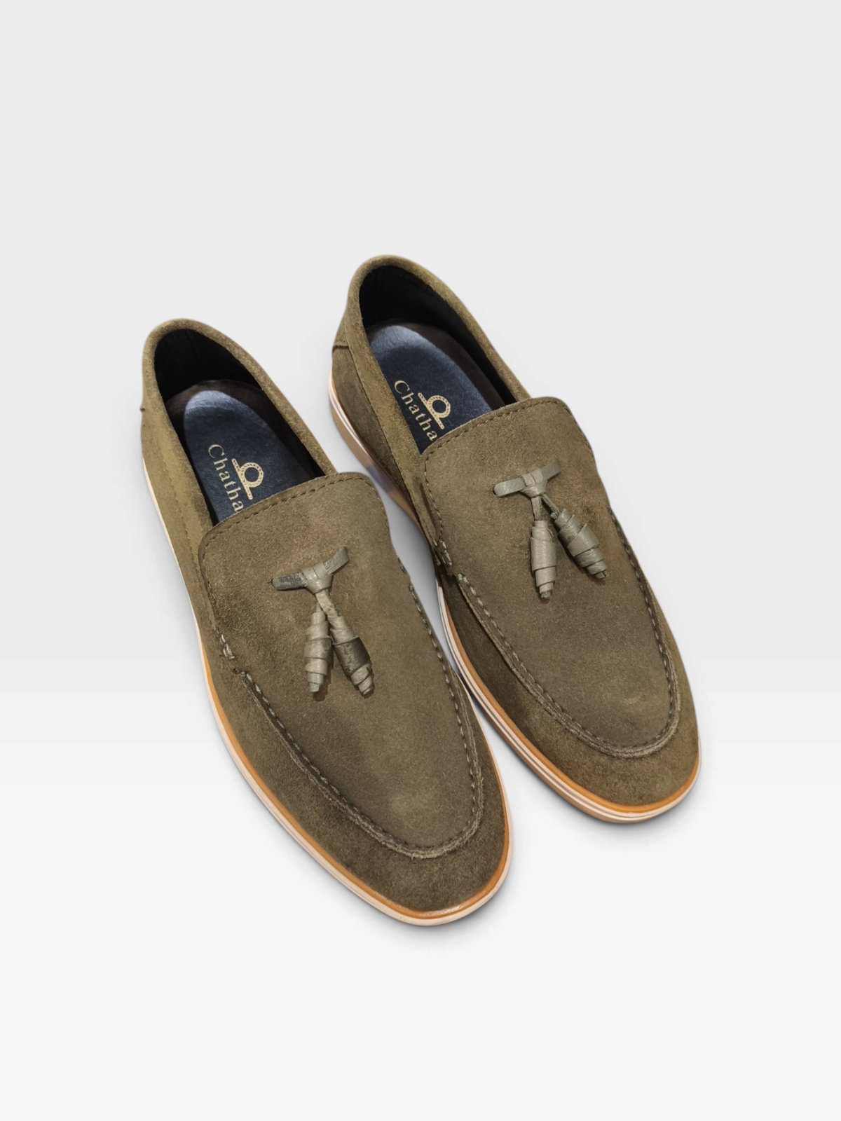 Chatham Suede Tassel Loafers-k89014