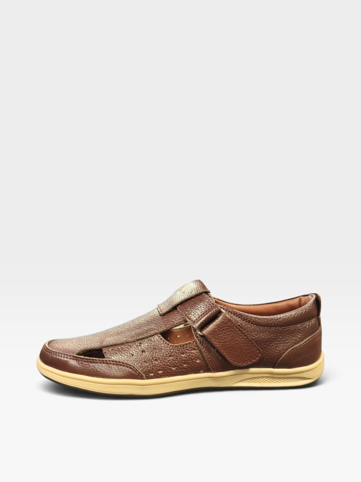 "PAW"Medicated Roman Leather Sandal -P601