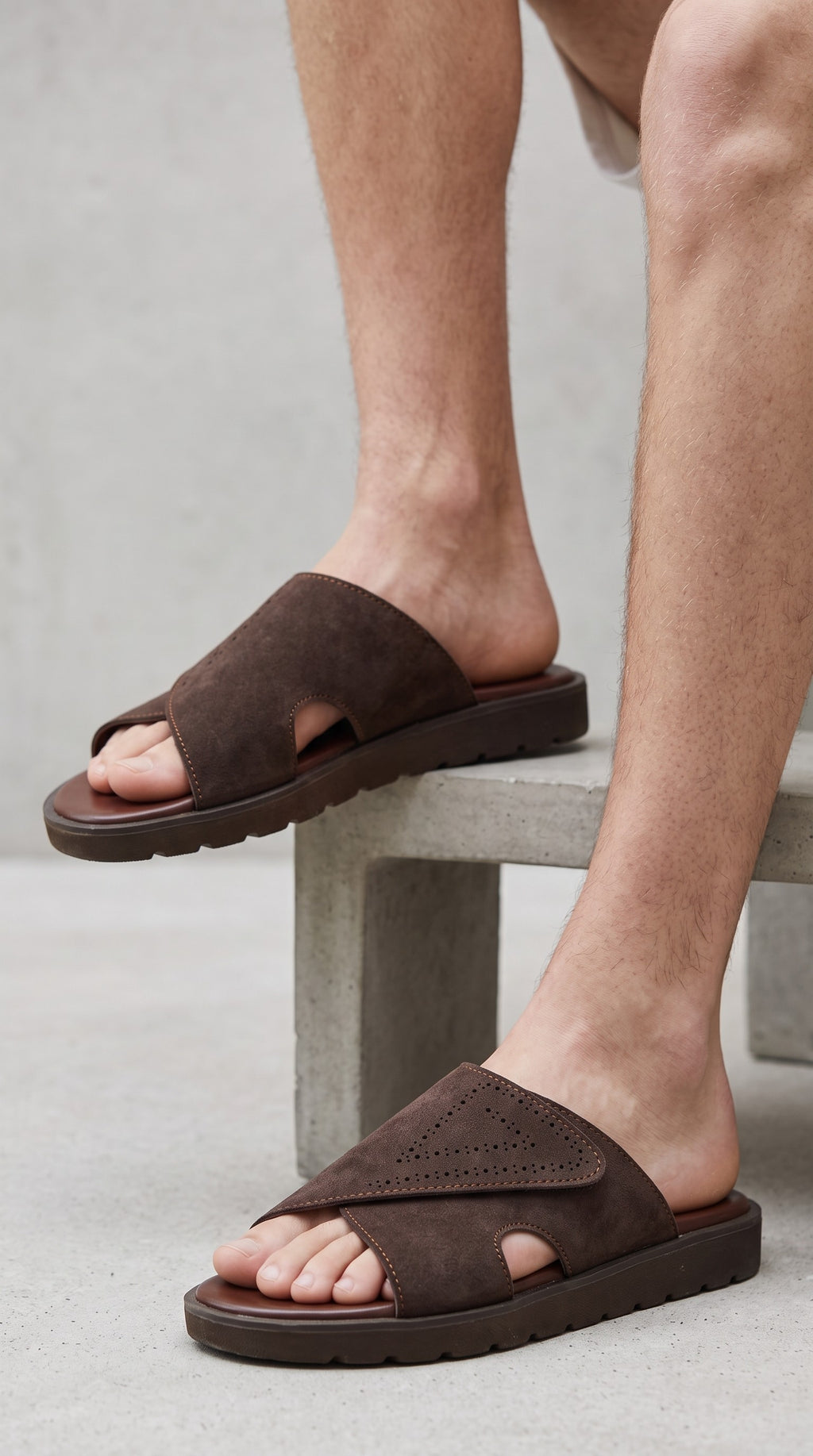Paw Suede Slippers-K88006