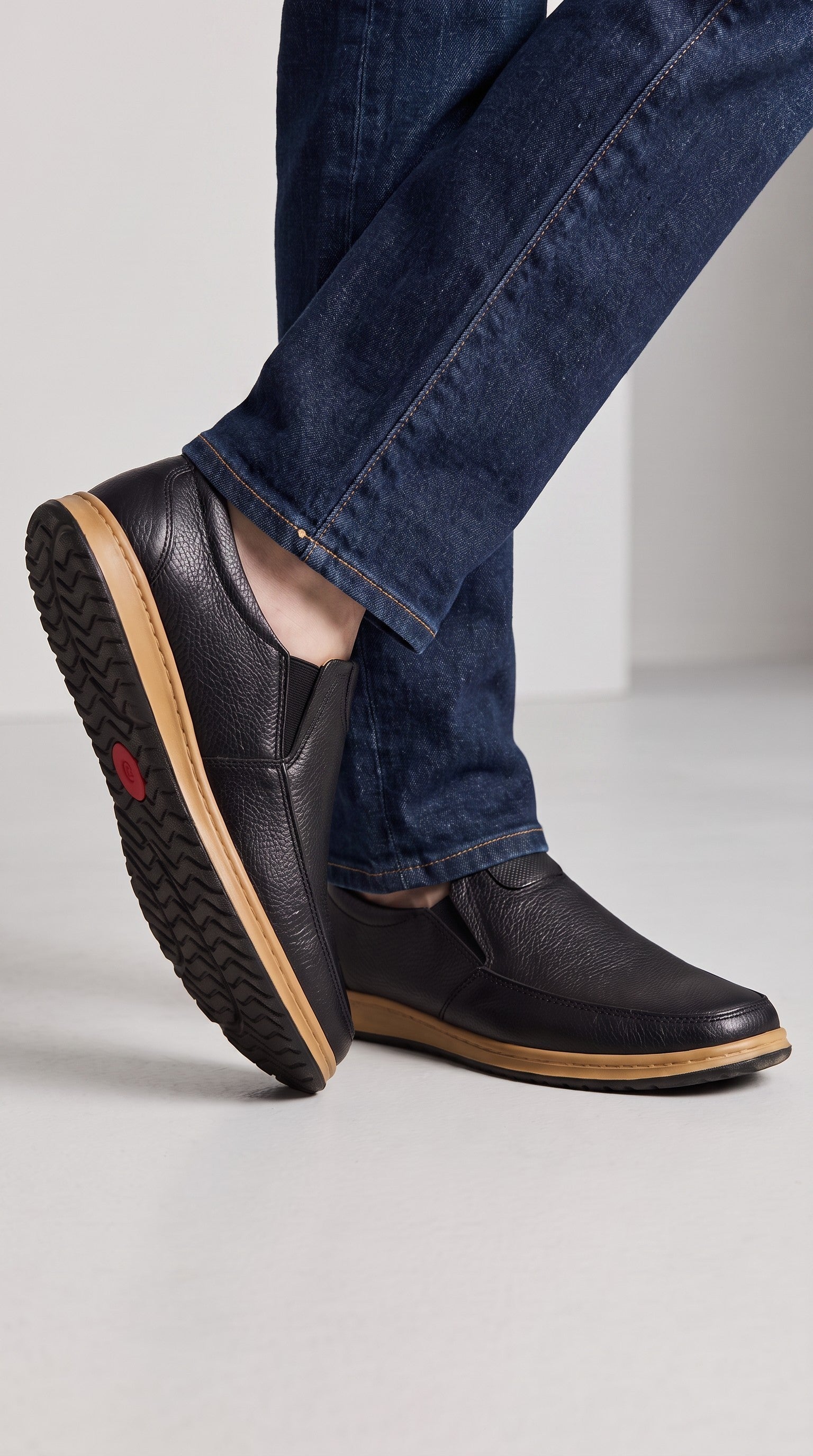 Ecco Medicated Leather Shoes -2072