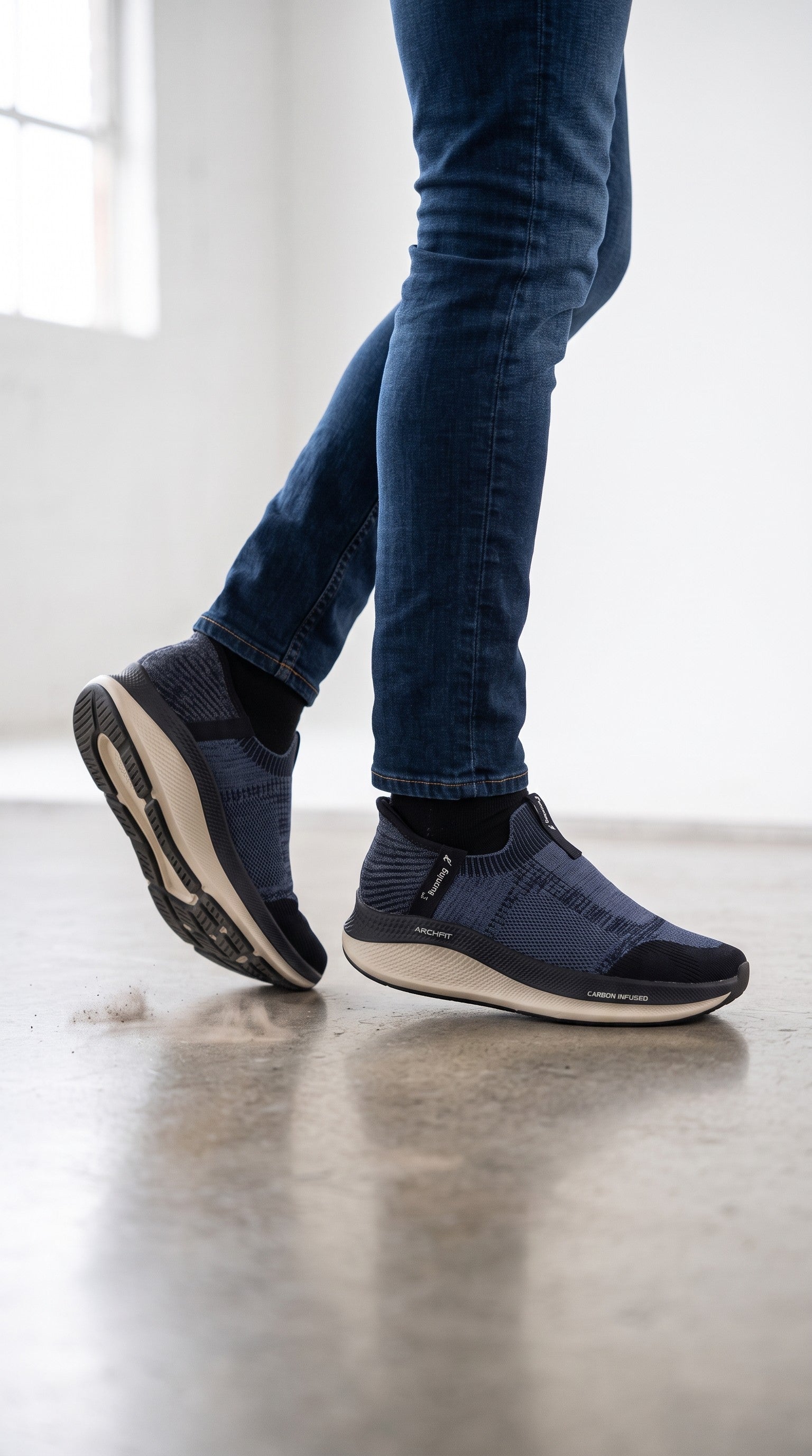 1st Running Gel Sole Medicated Joggers-577