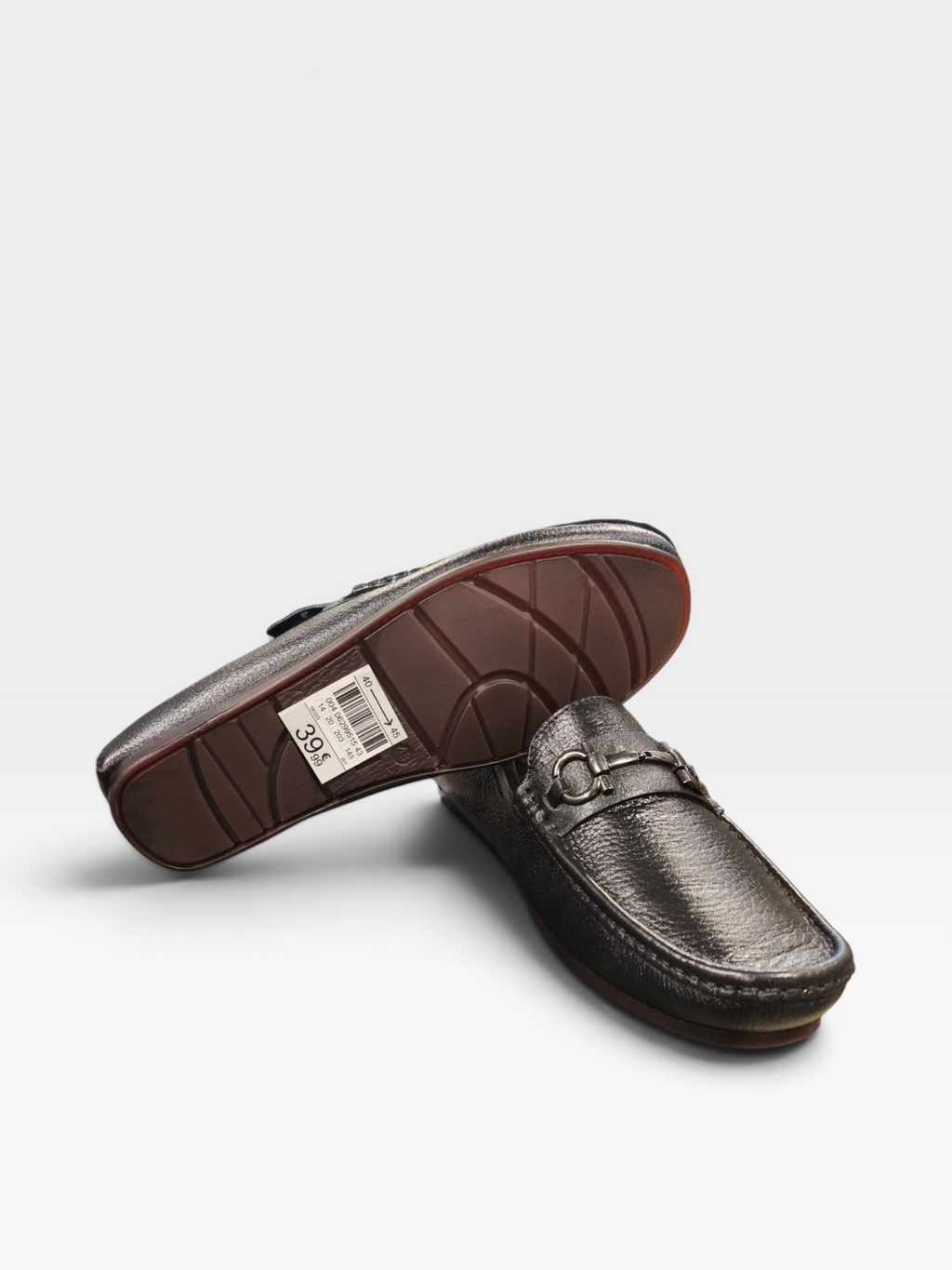 "Paw" Medicated Leather Loafers-P2083