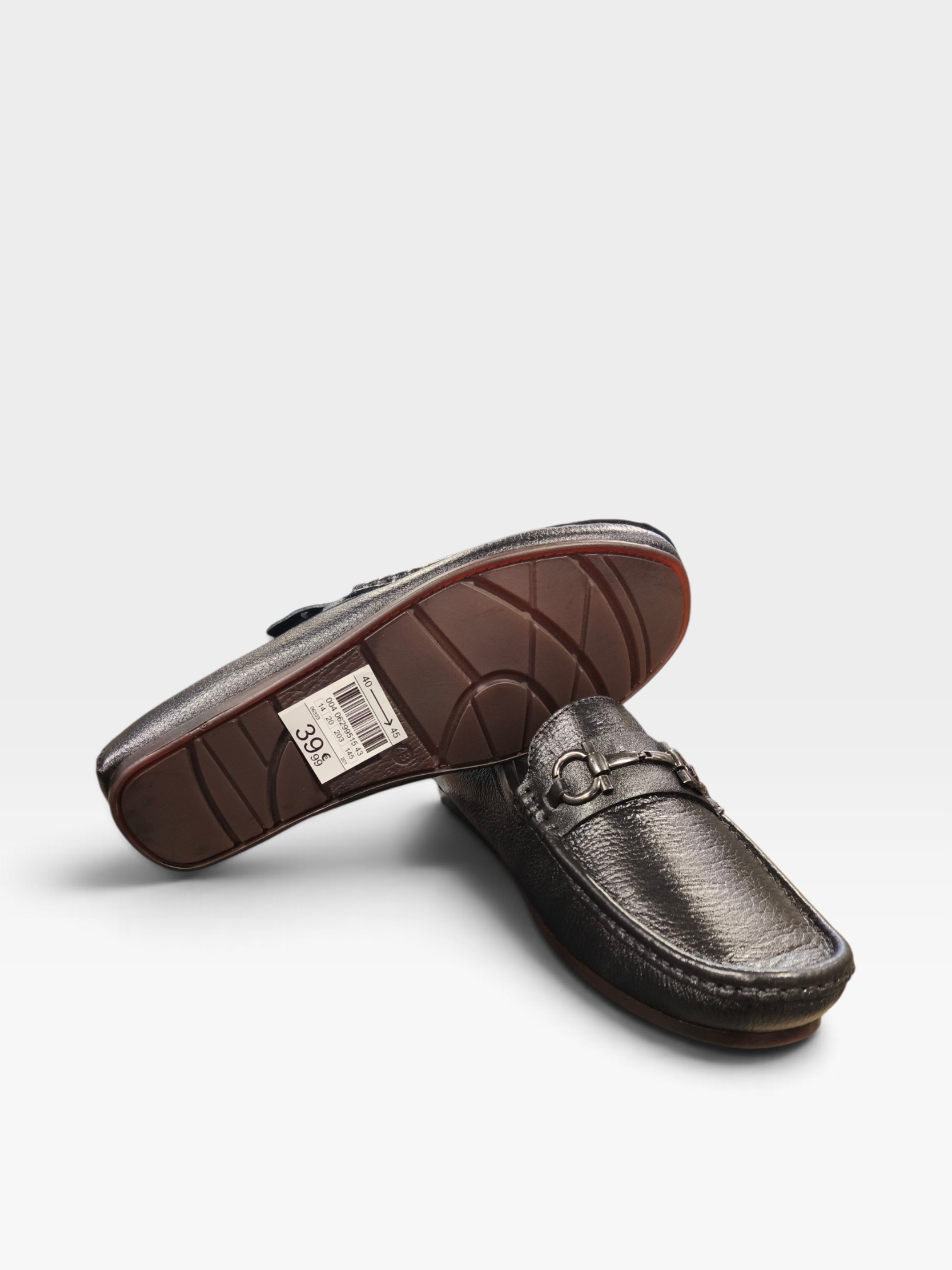 "Paw" Medicated Leather Loafers-P2083