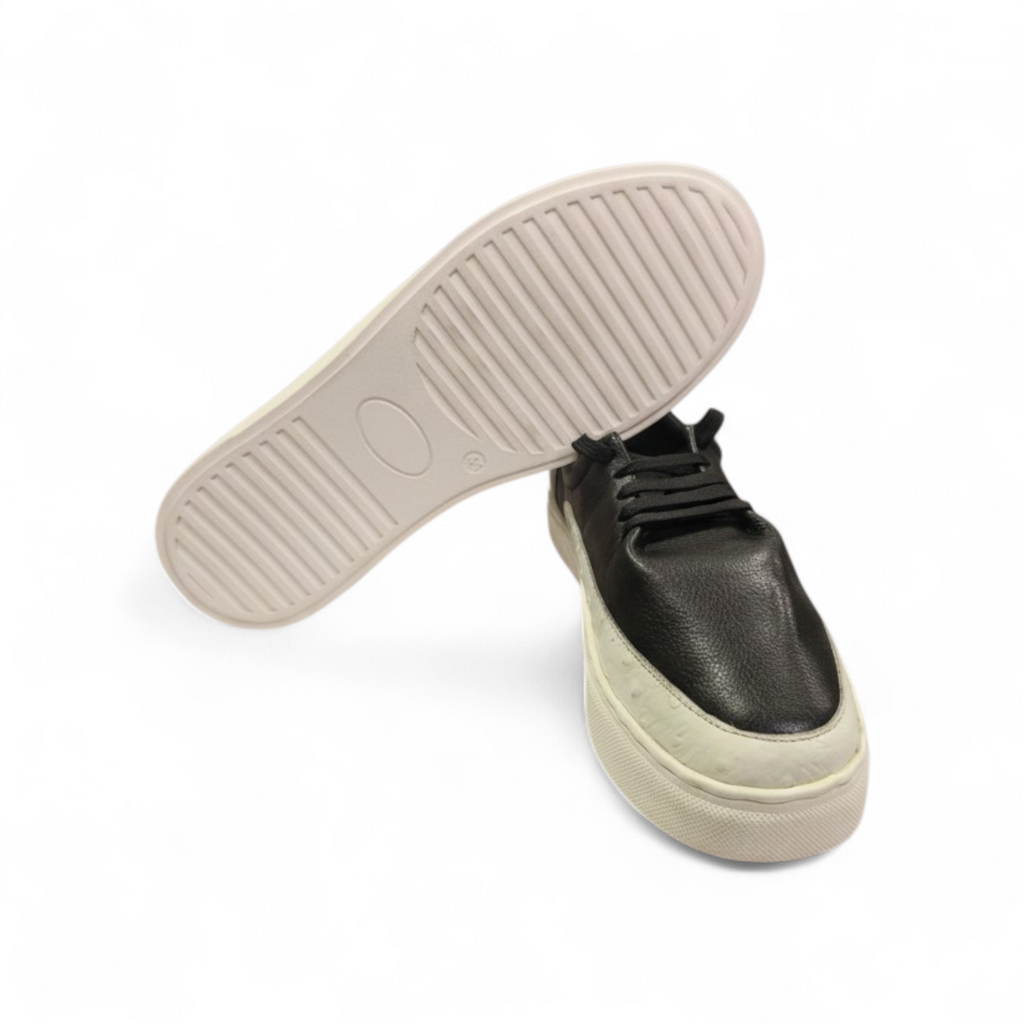 Low Top Leather Sneakers