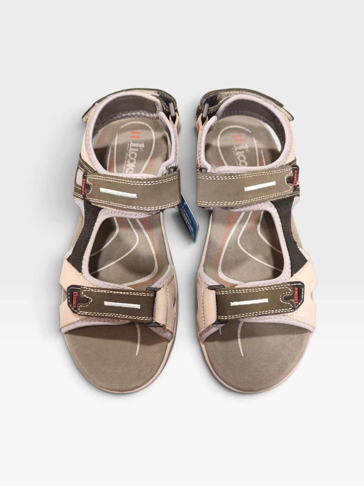 1stlook Leather Sports Sandal-9898