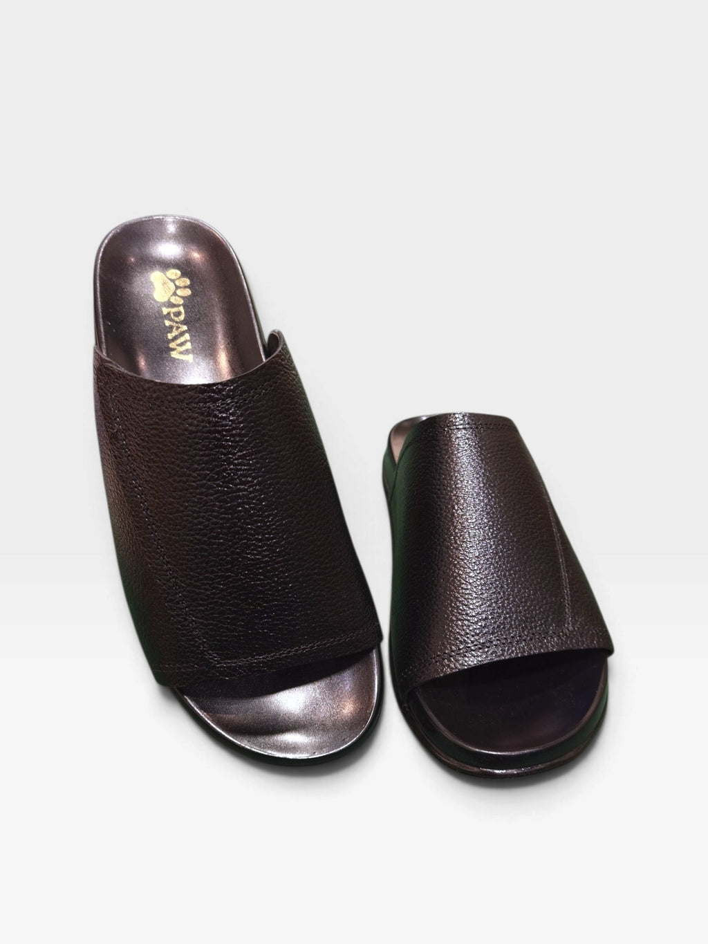 Paw Leather Slippers -K3906