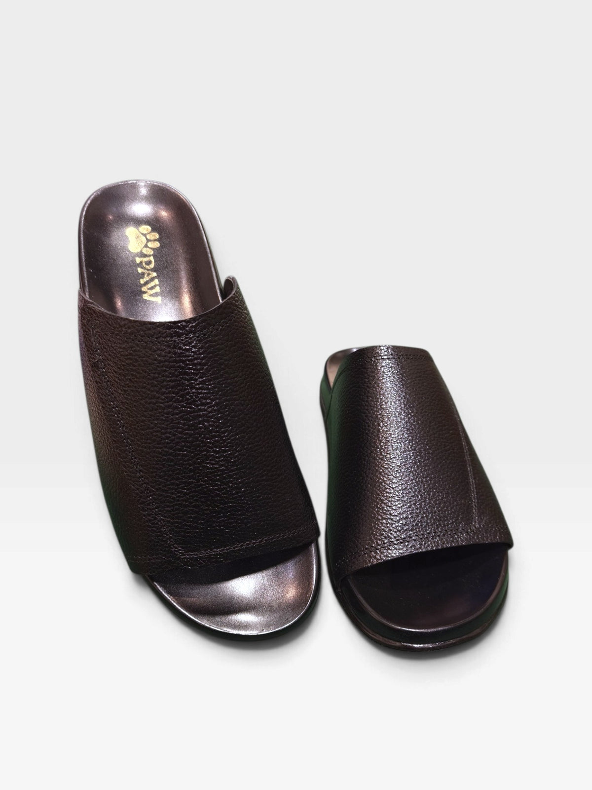 Paw Leather Slippers -K3906