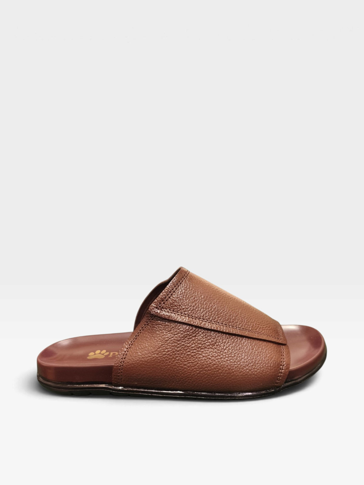 Paw Leather Slippers -K3906