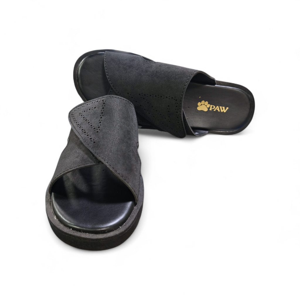 Paw Suede Slippers-K88006
