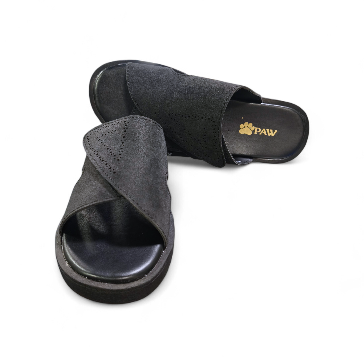 Paw Suede Slippers-K88006