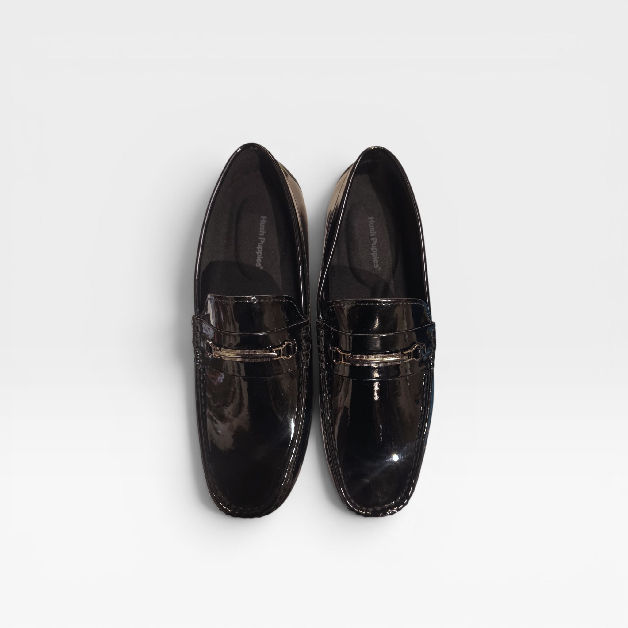Hushpuppies Patent Moccasin-Richi