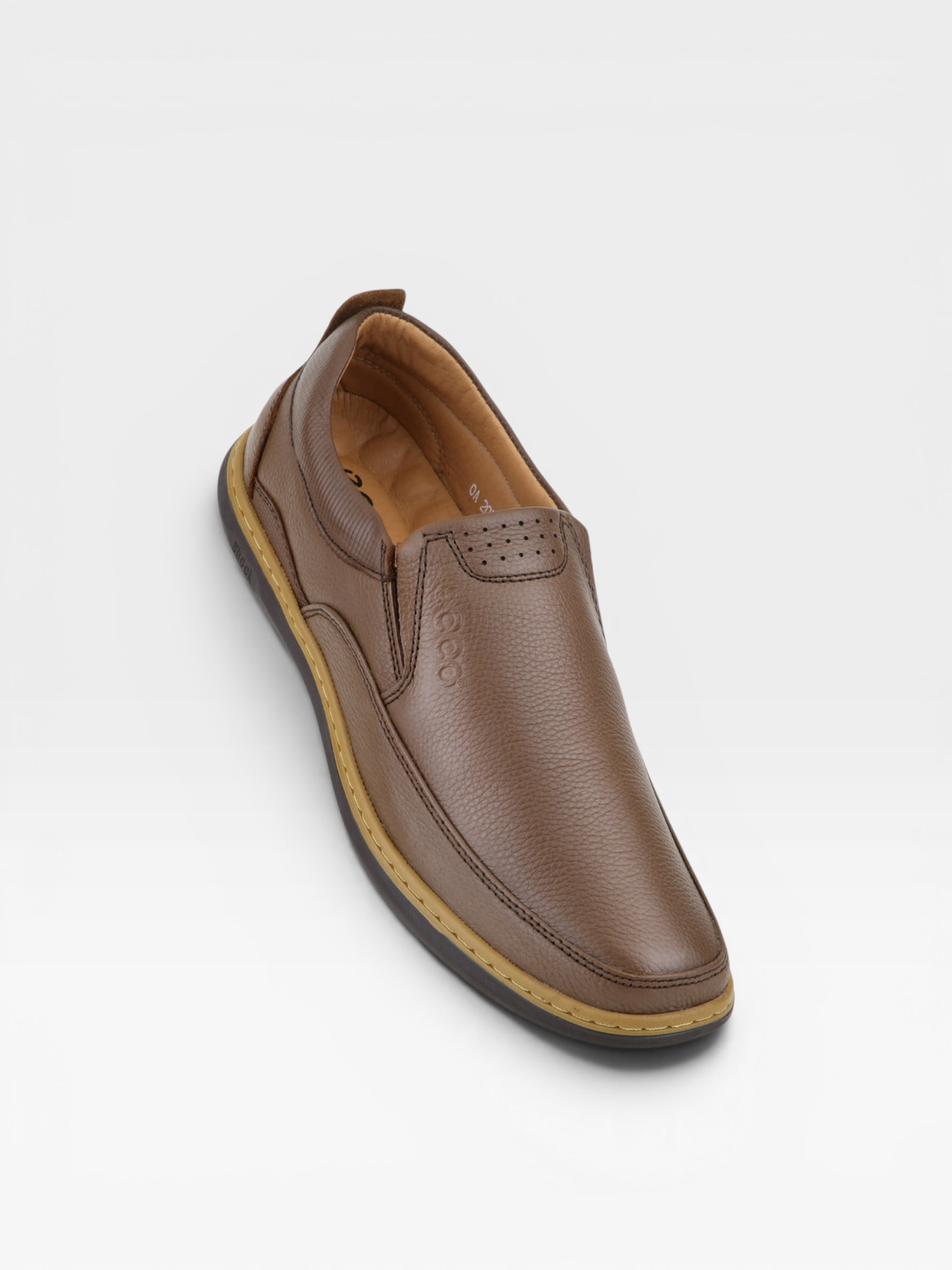 Premium Leather Ecco Medicated Shoe-2071