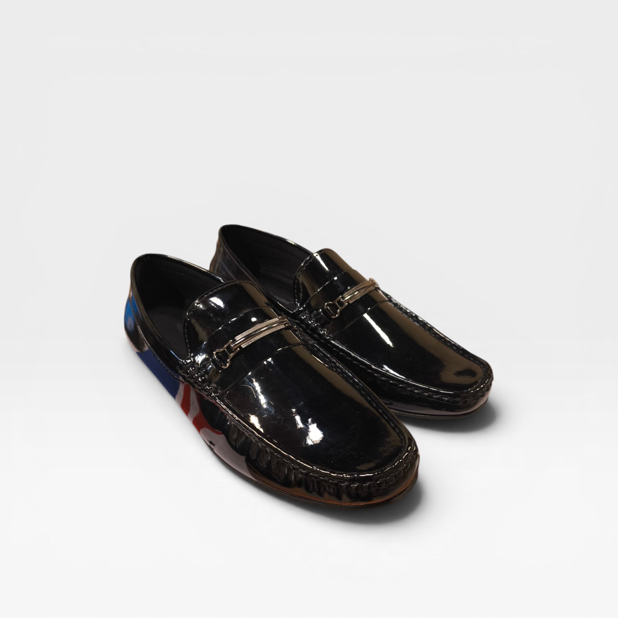 Hushpuppies Patent Moccasin-Richi