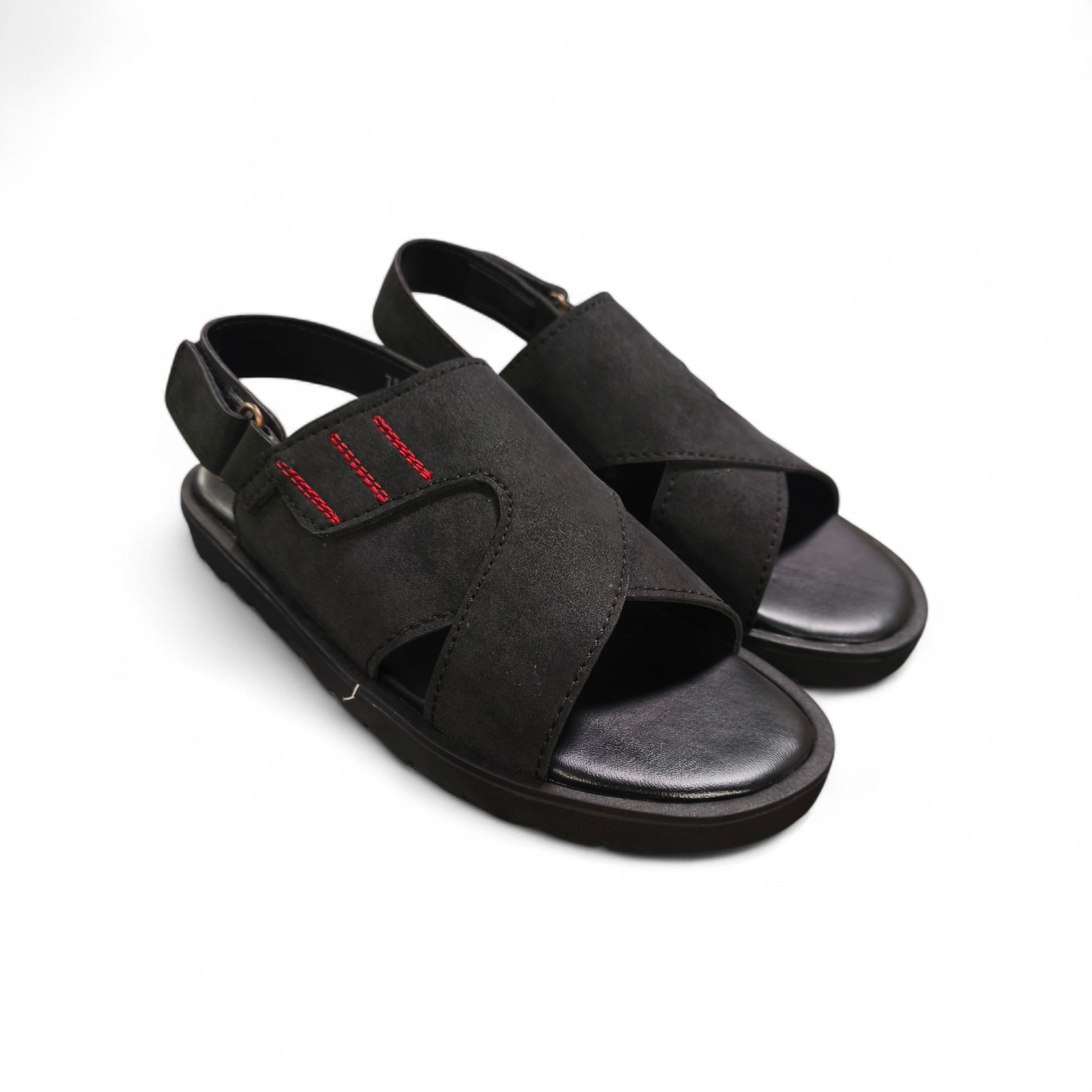 PAW NUBUCK SANDALS