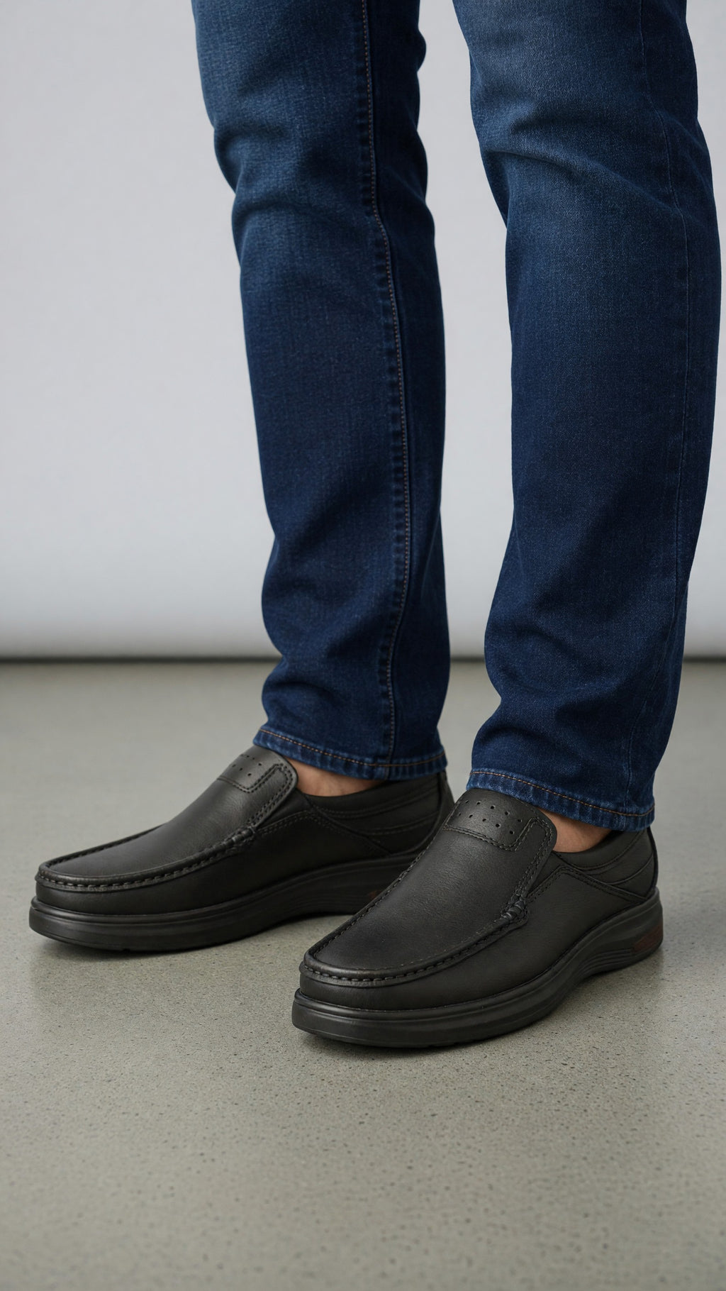 Gflex Leather Medicated Slipon -M6150