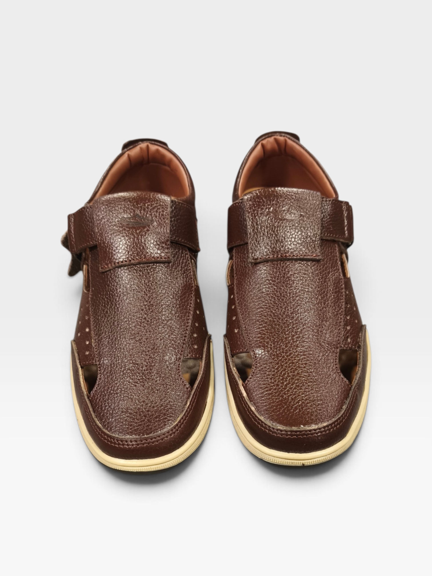 "PAW"Medicated Roman Leather Sandal -P601