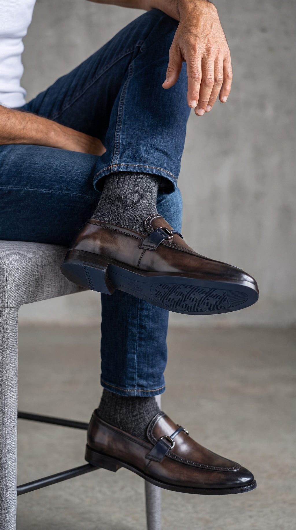 StacyAdams SlipOn Dress shoe -w7898
