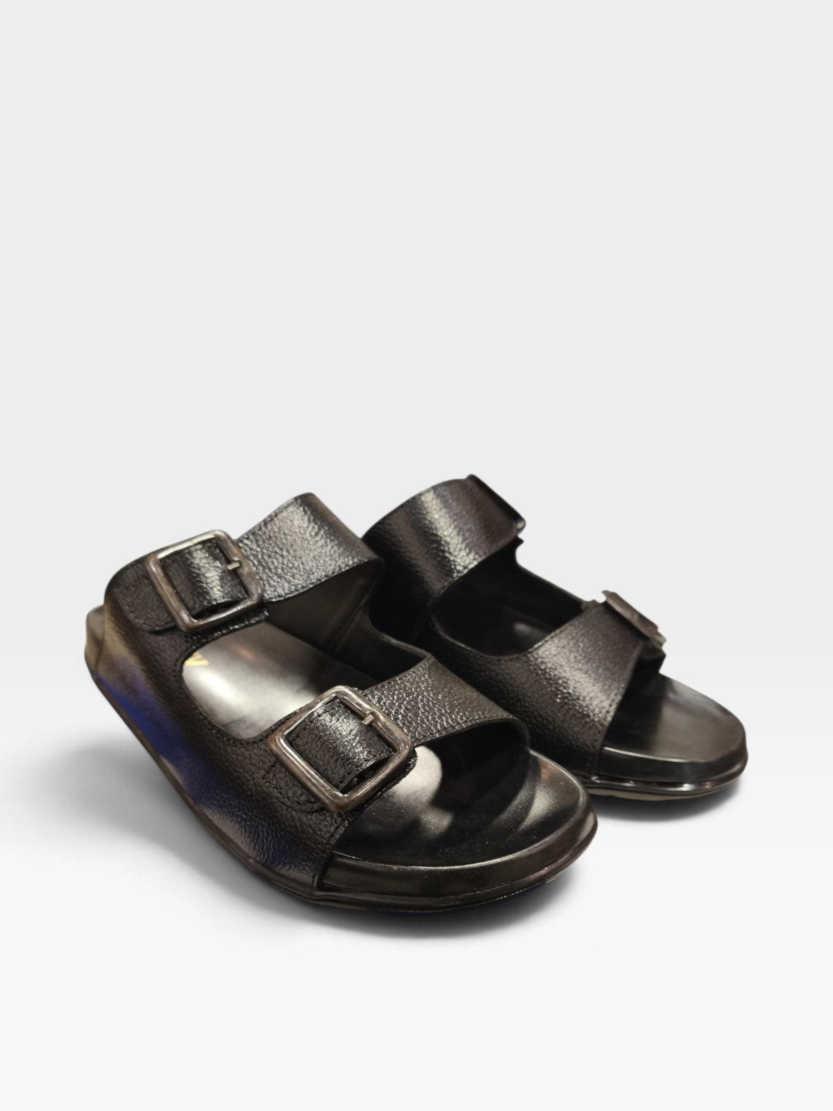 PAW Double Buckle Slippers-K2615
