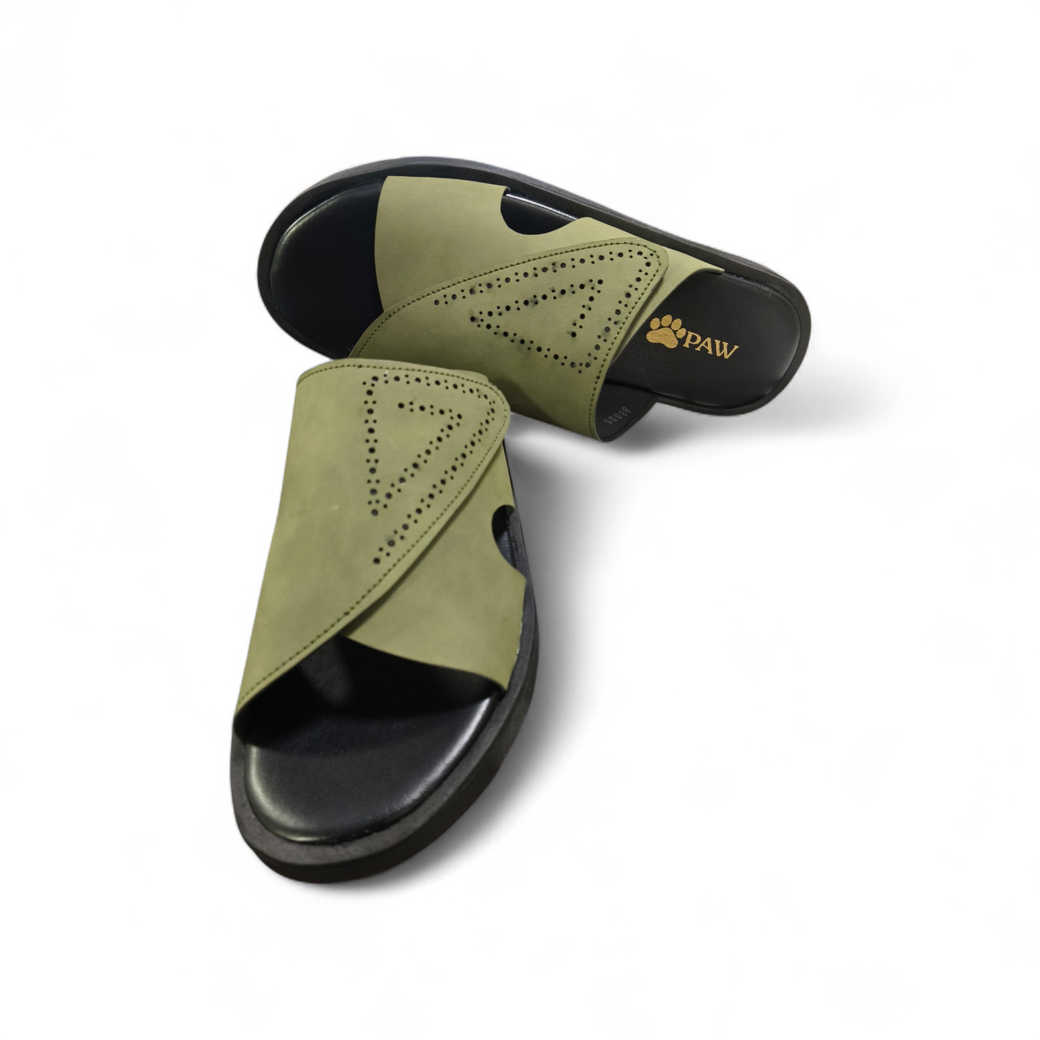 Paw Suede Slippers-K88006