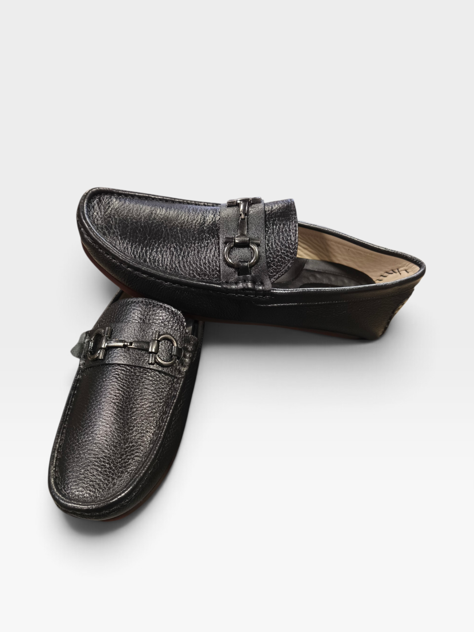 "Paw" Medicated Leather Loafers-P2083