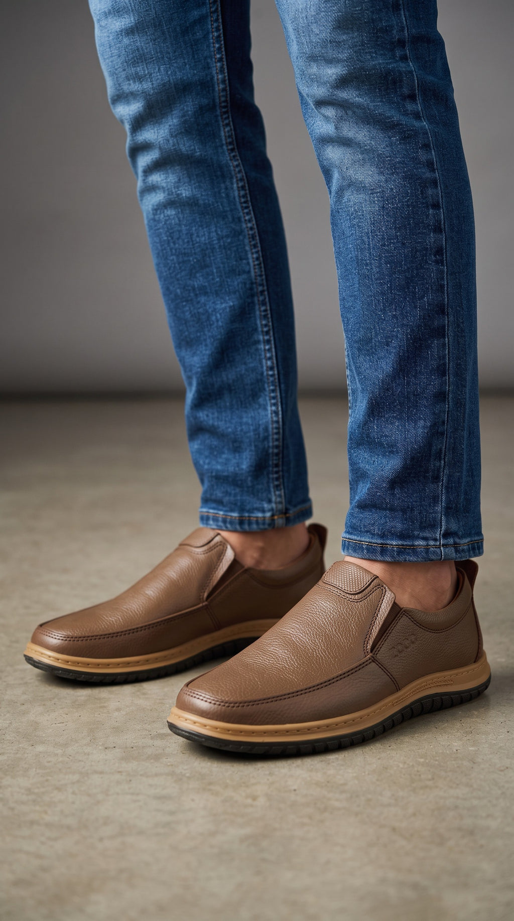 Ecco Medicated Leather Shoes -2072