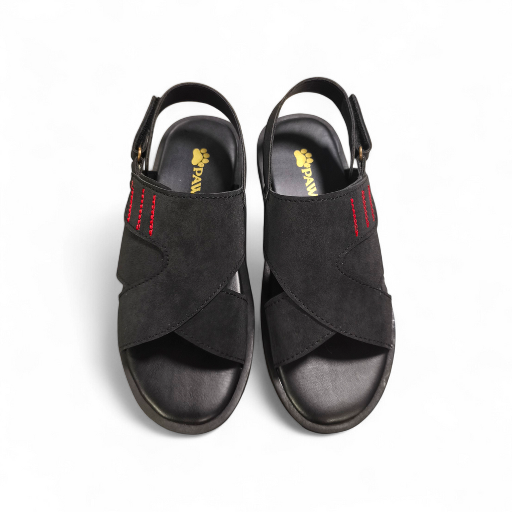 PAW NUBUCK SANDALS