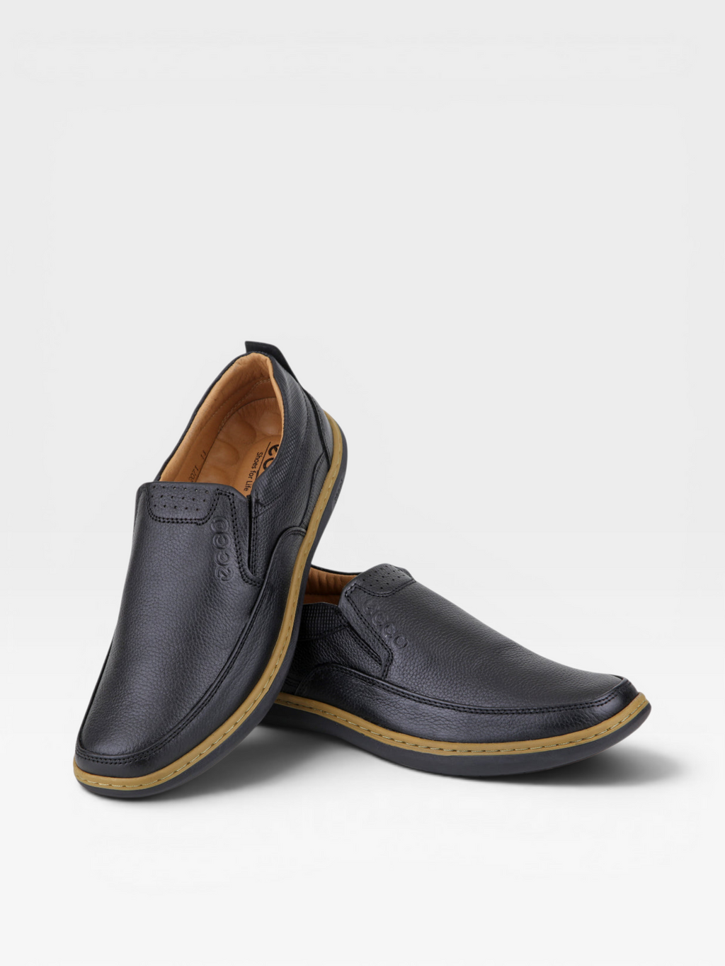 Premium Leather Ecco Medicated Shoe-2071