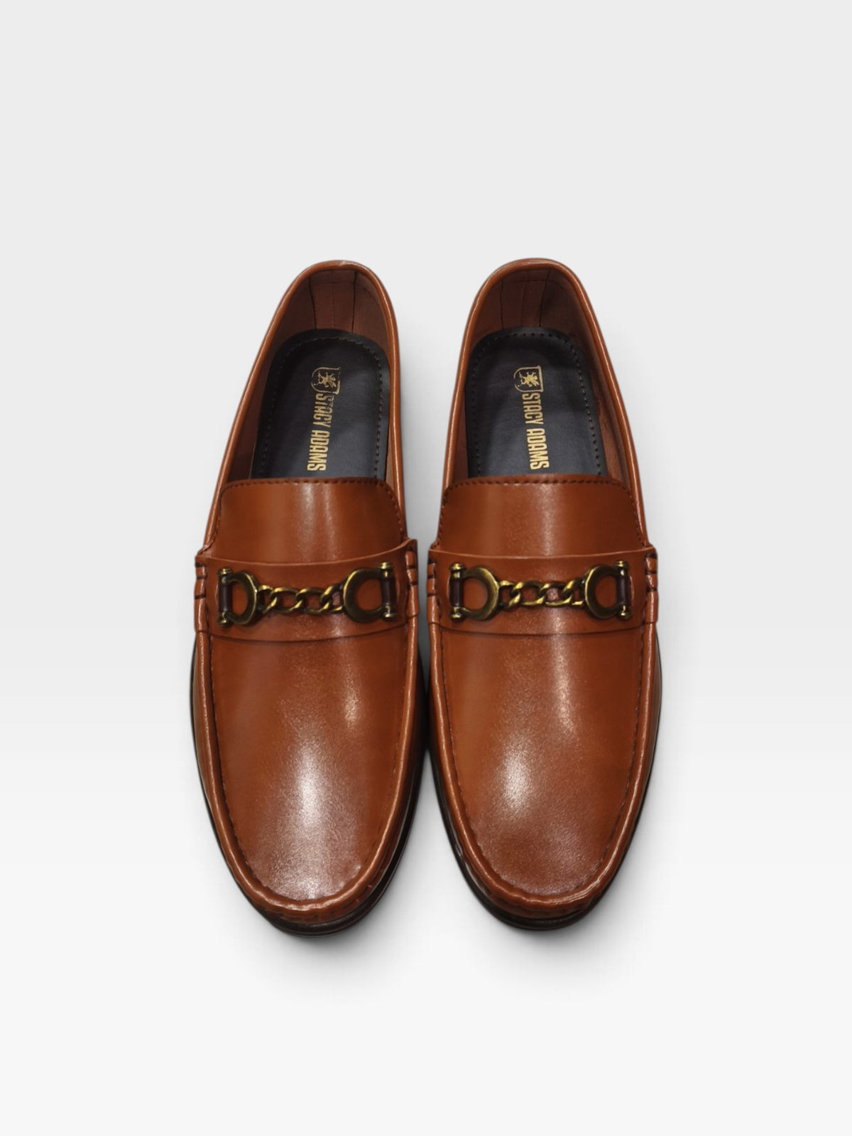 Horsebit Patina Finish Loafers- W1770