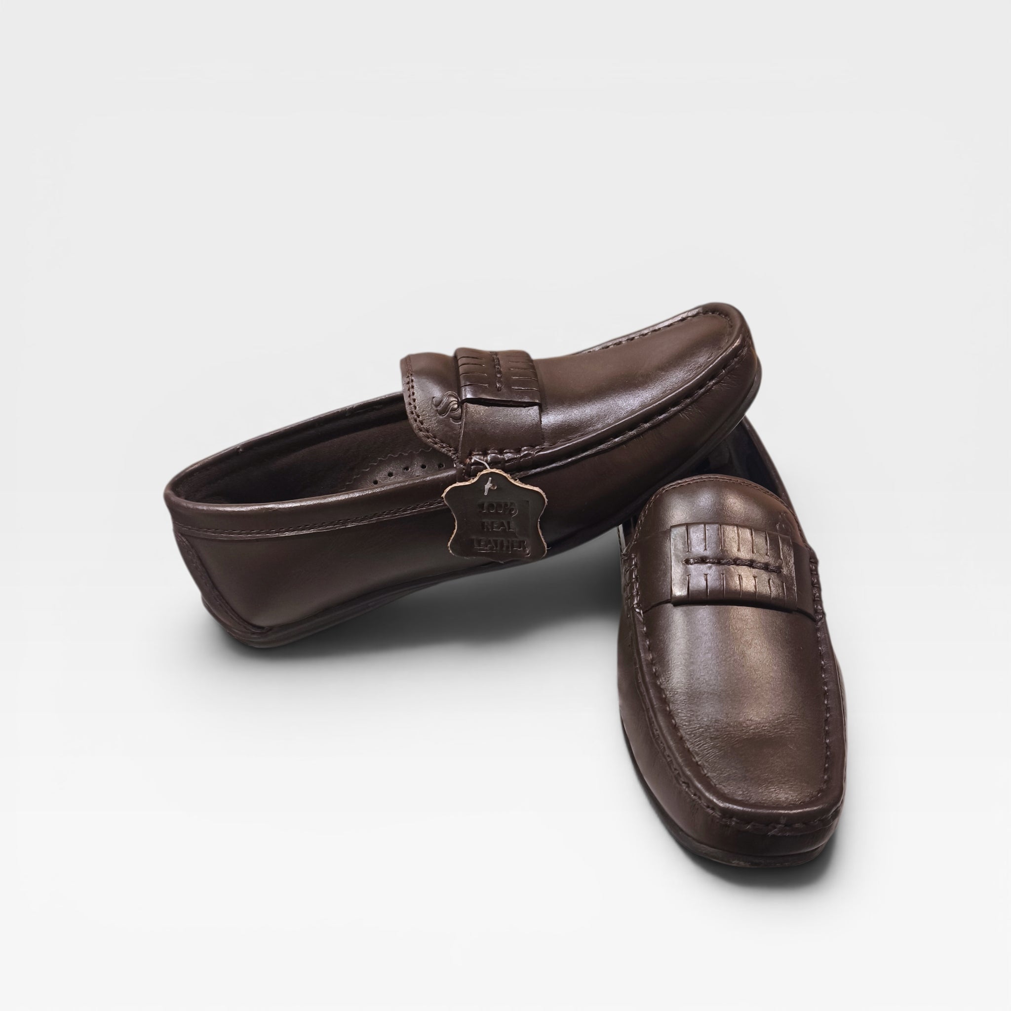 Mens Pure Leather Moccasin -A2705
